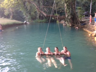 Relaxing in the Lagoon