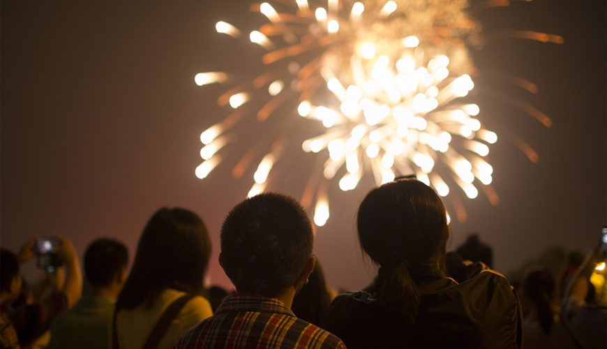 Chinese New Year fireworks