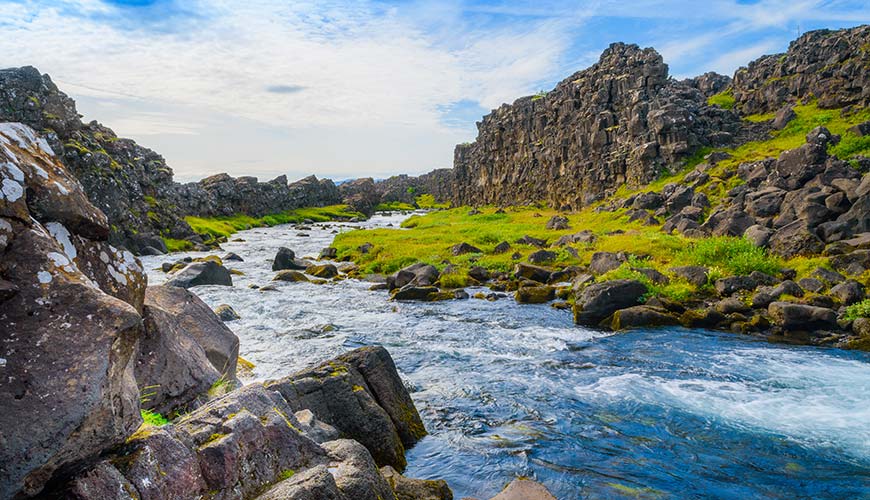 Thingvellir National Park river