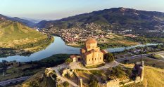 The Jvary Monestary in Georgia