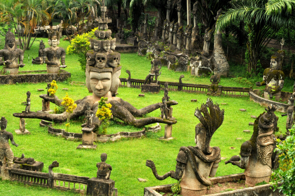 Xieng Khuan Buddha Park, Laos, Asia