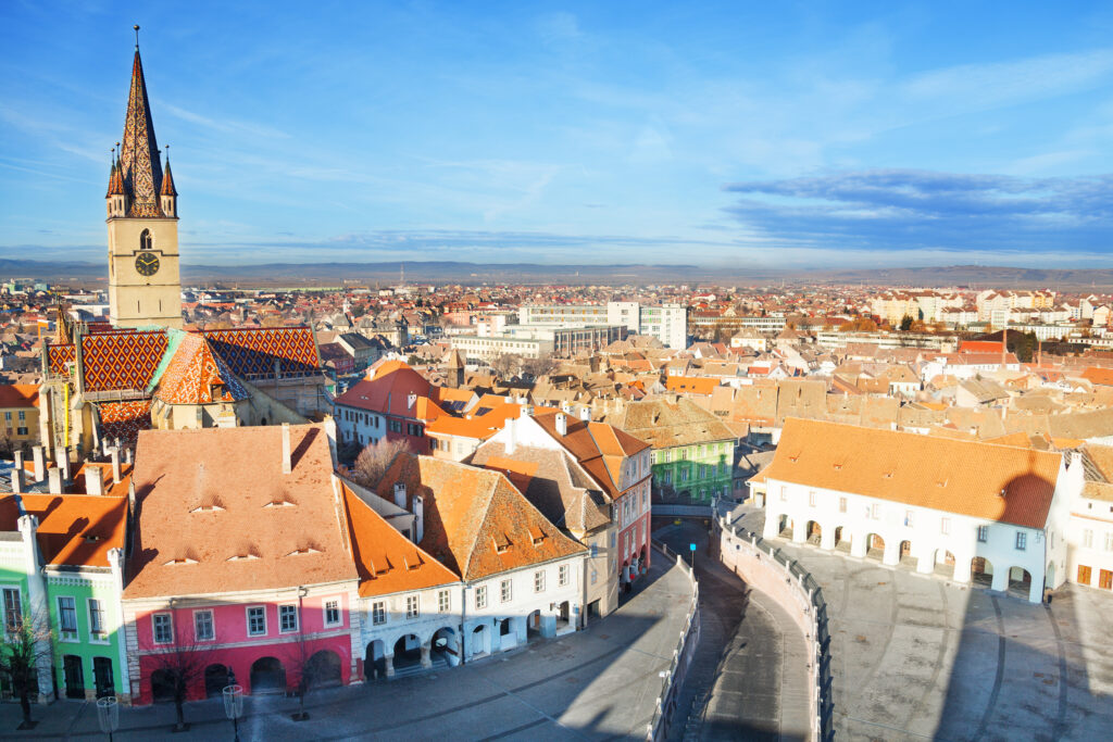 Piata Mare, Sibiu, Romania, Europe