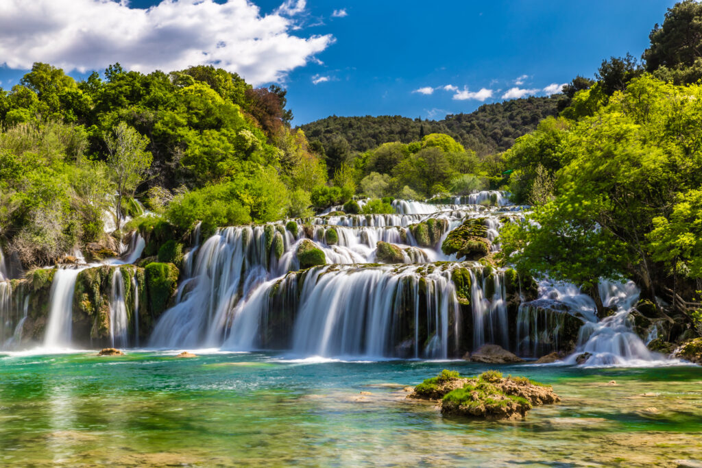 Skradinski Buk Waterfall, Krka National Park, Croatia