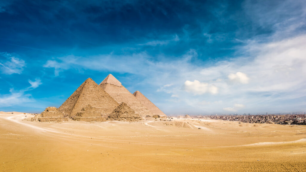 Pyramids, Giza, Egypt