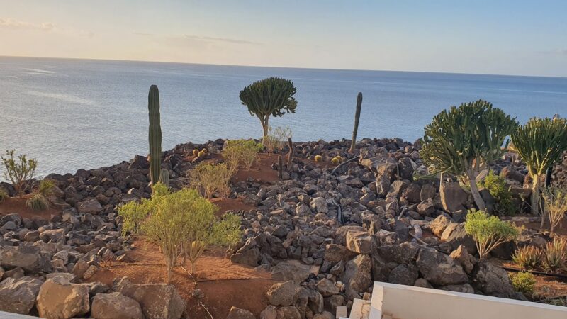 Lanzarote Spain View from Hyatt Secrets Balcony