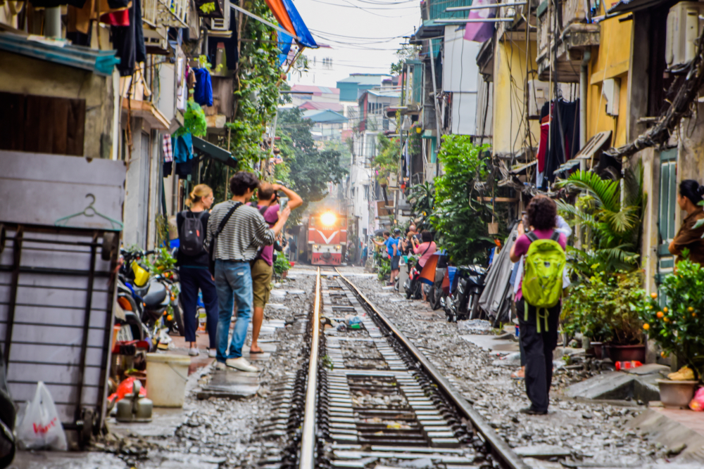 Train Street, Hanoi, Vietnam, Asia, Adventure